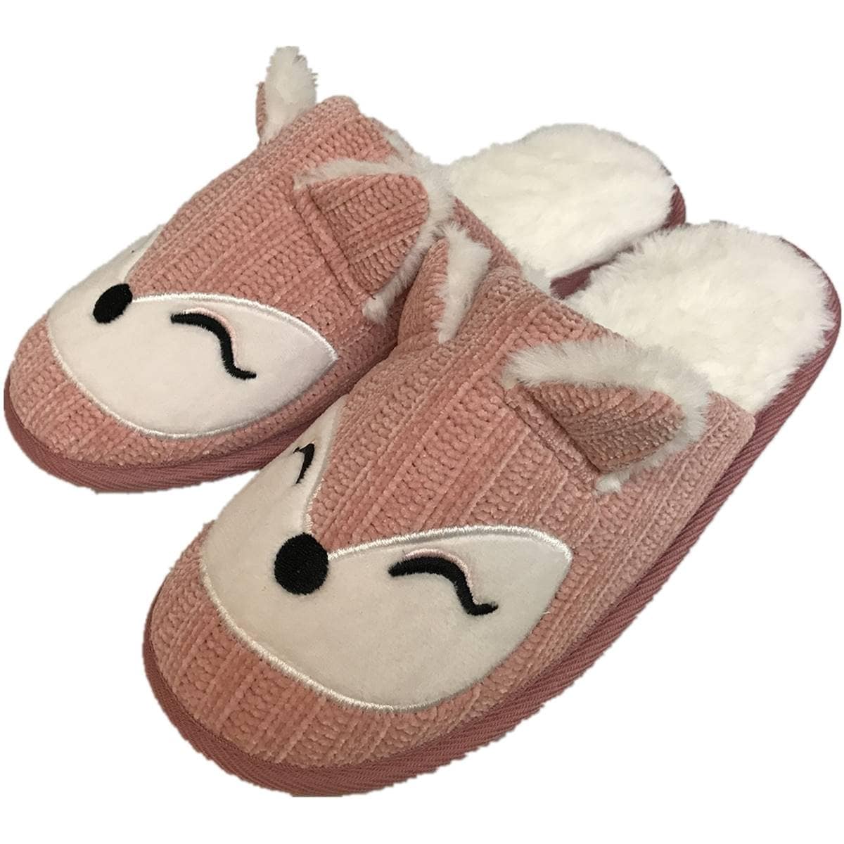 Ladies Novelty Slipper Pink Each Woolworths
