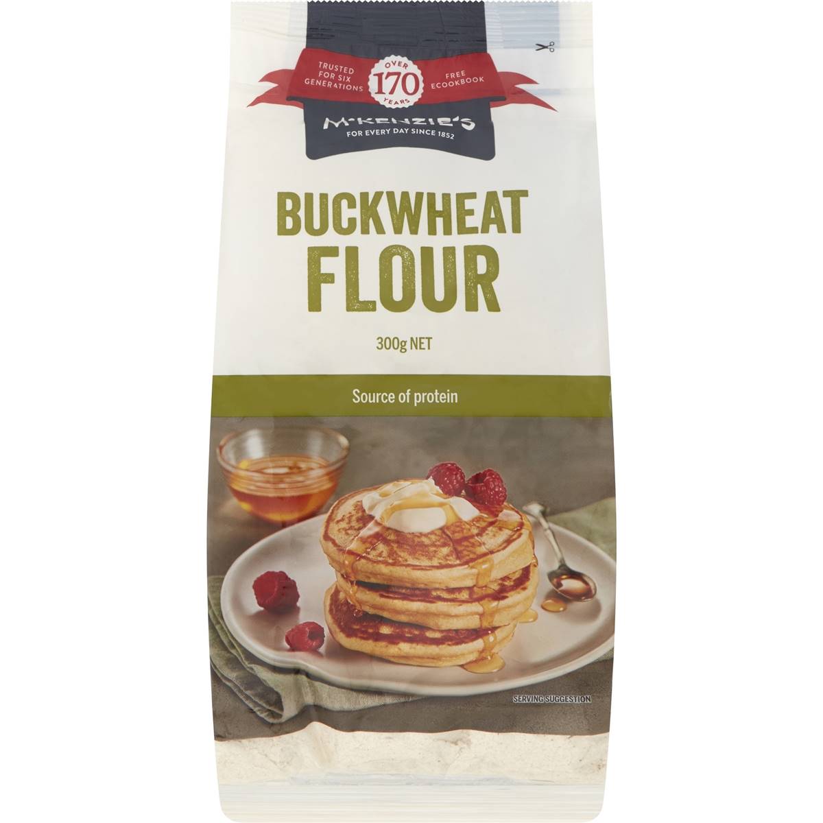 Mckenzie S Buckwheat Flour 300g Woolworths