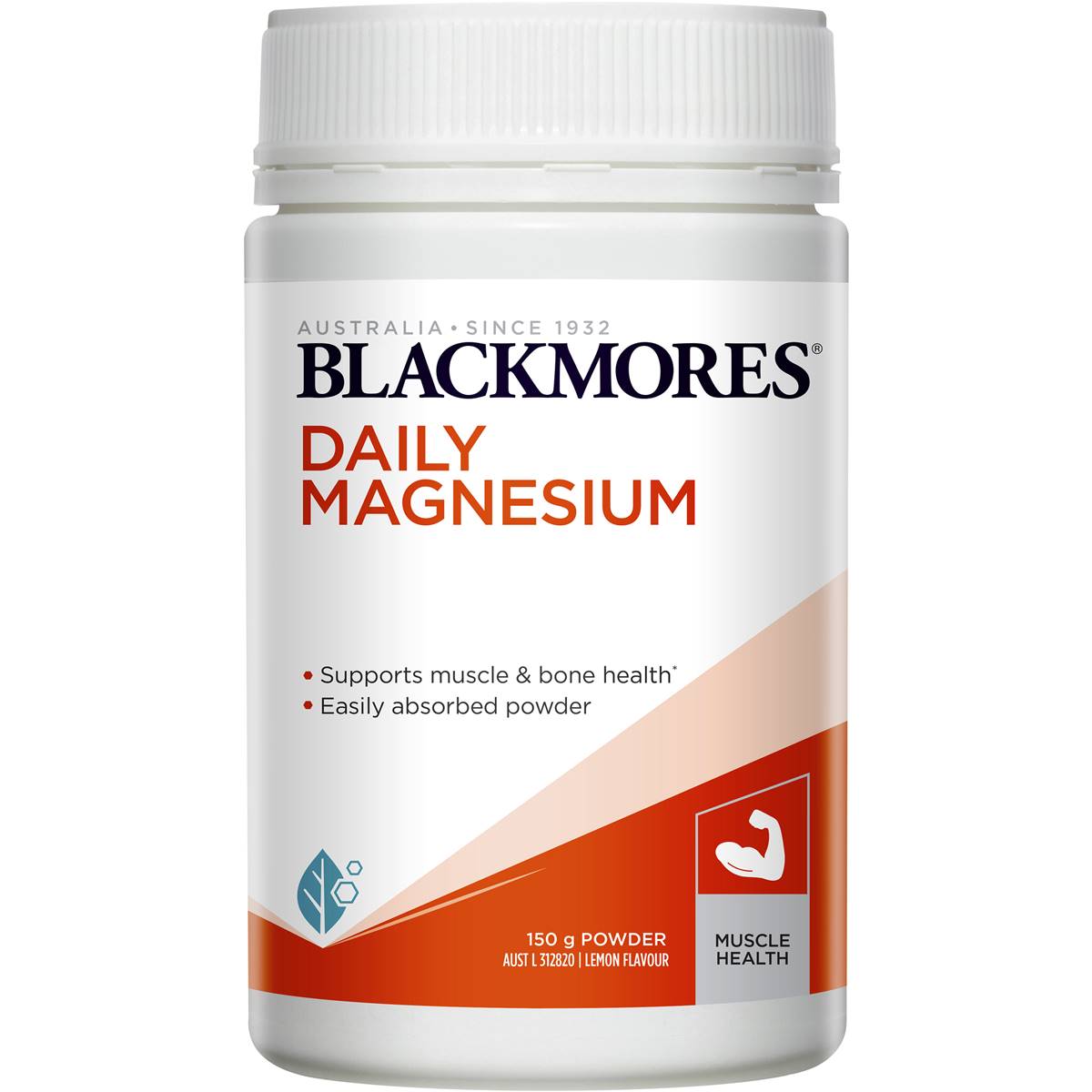 Blackmores Daily Magnesium Muscle Health Vitamin Powder 150g | Woolworths