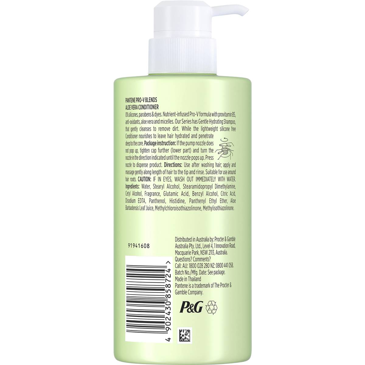 Pantene Pro V Blends Micellar Conditioner 300ml | Woolworths