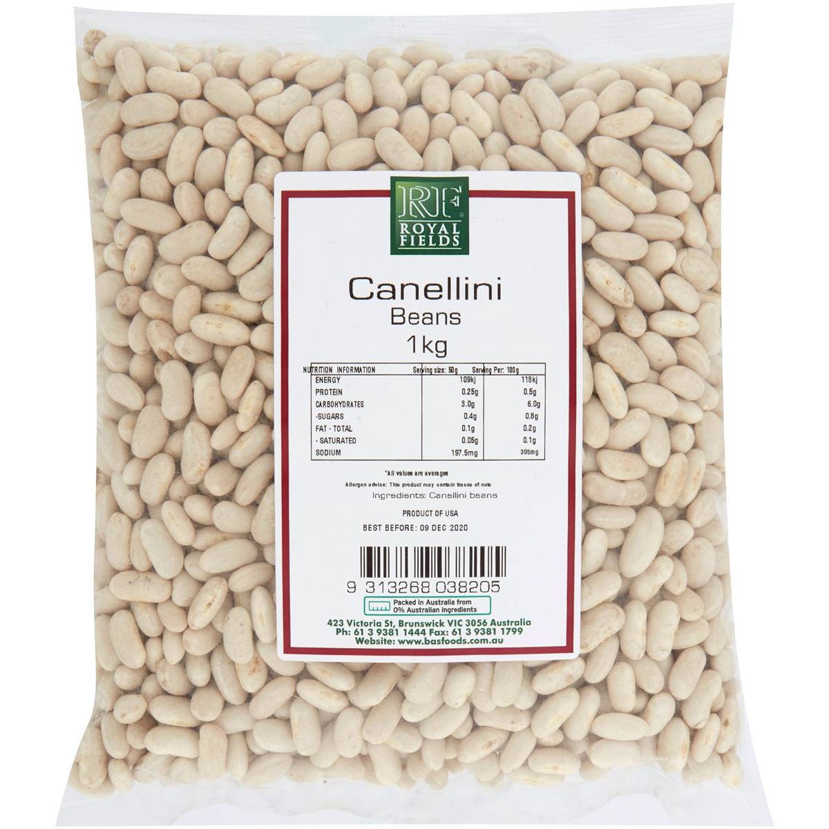 Royal Fields Canellini Beans 1kg Woolworths
