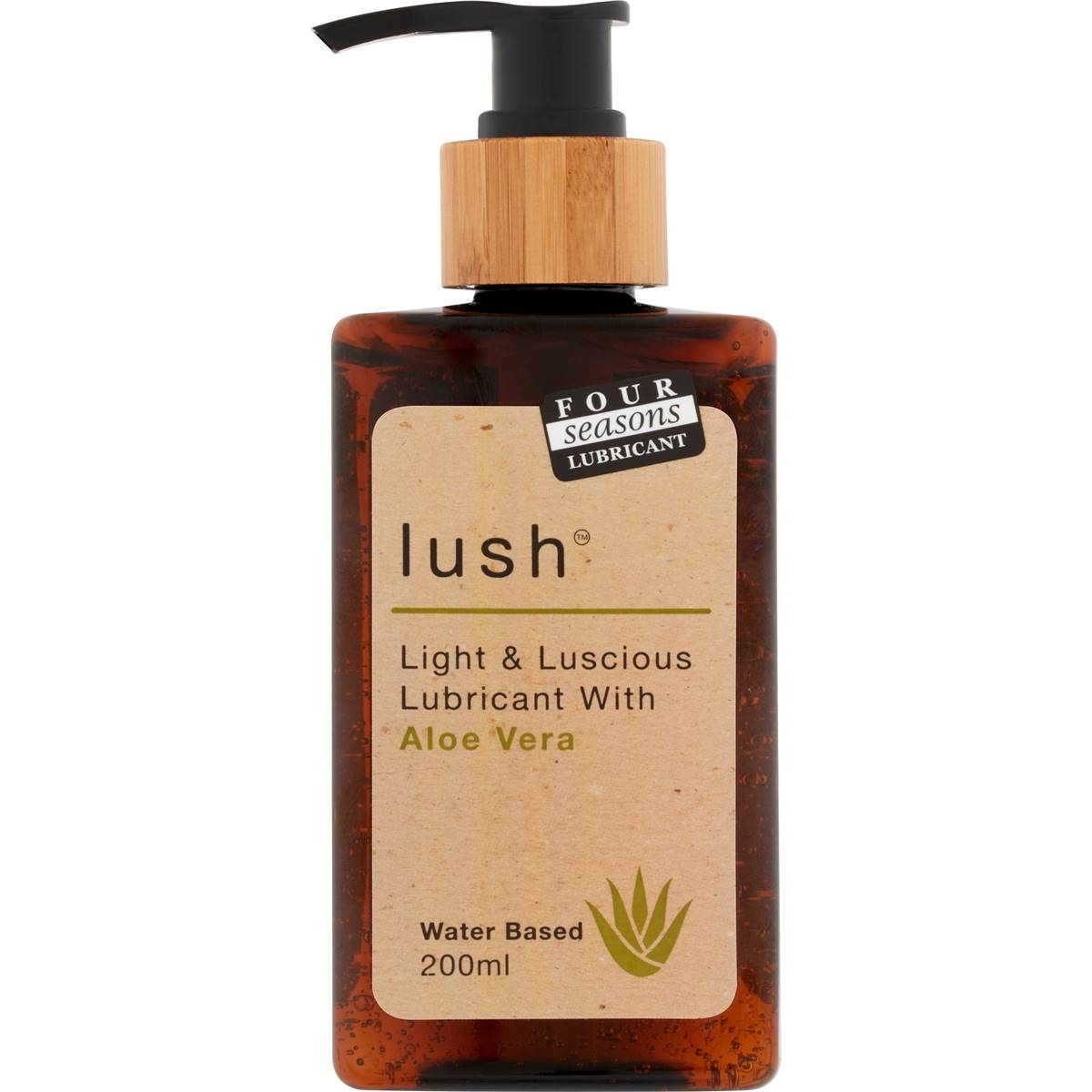 Four Seasons Aloe Vera Lubricant Water Based 200ml Woolworths