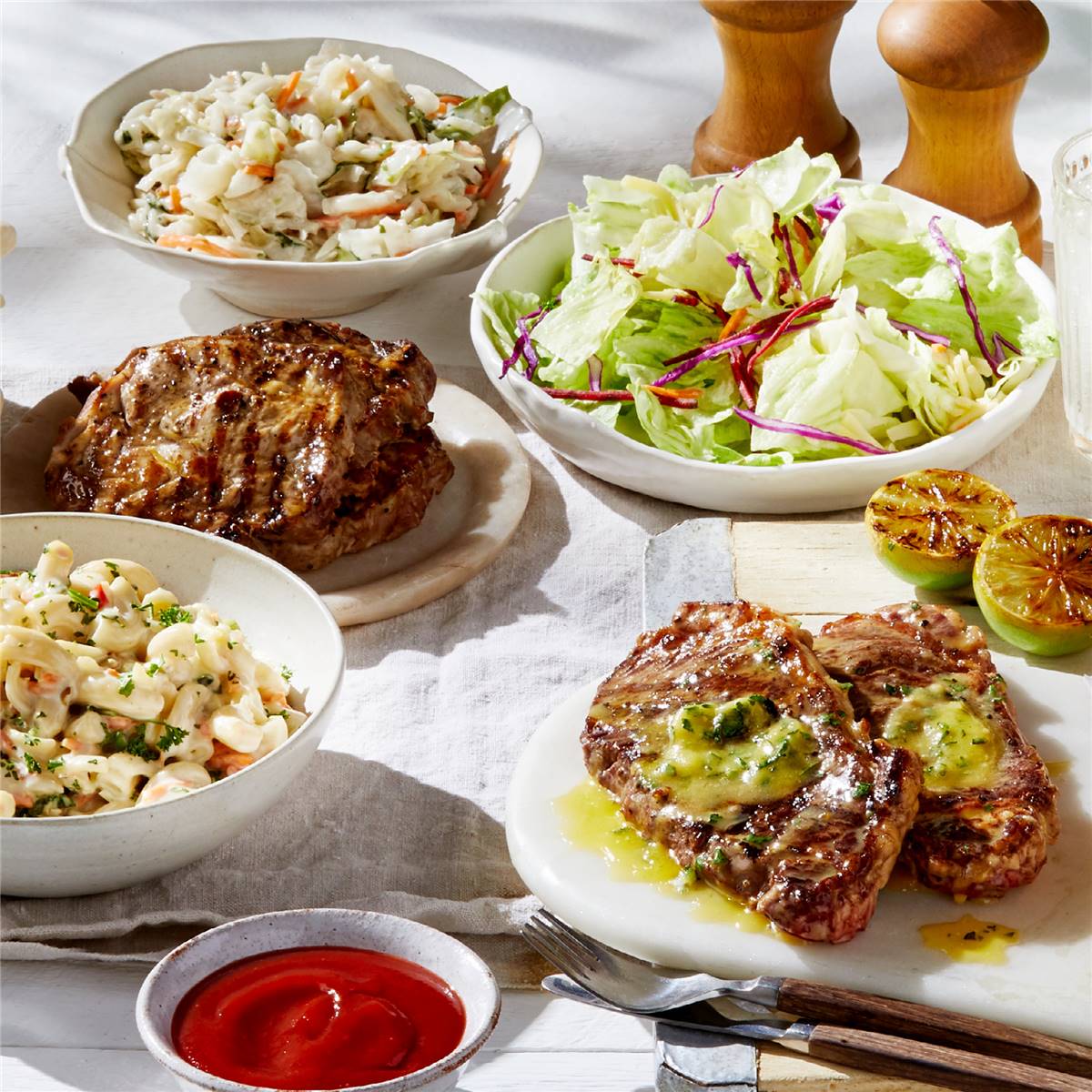 Woolworths Porterhouse Steak With Herb & Butter 400g Woolworths