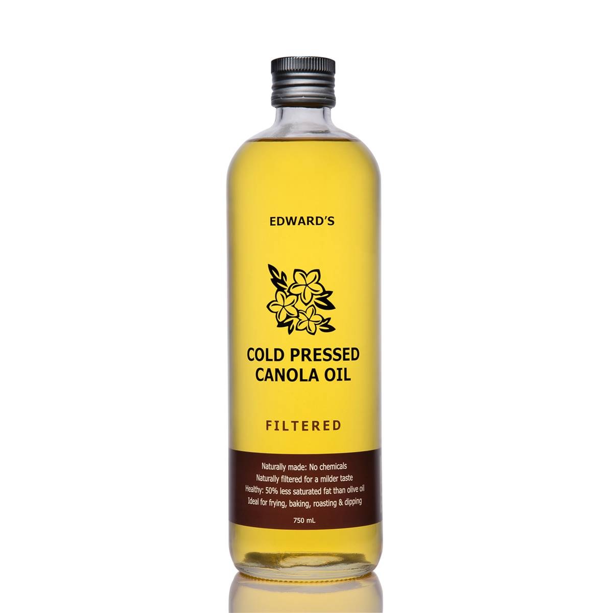 Edward's Cold Pressed Canola Oil Filtered 750ml | Woolworths