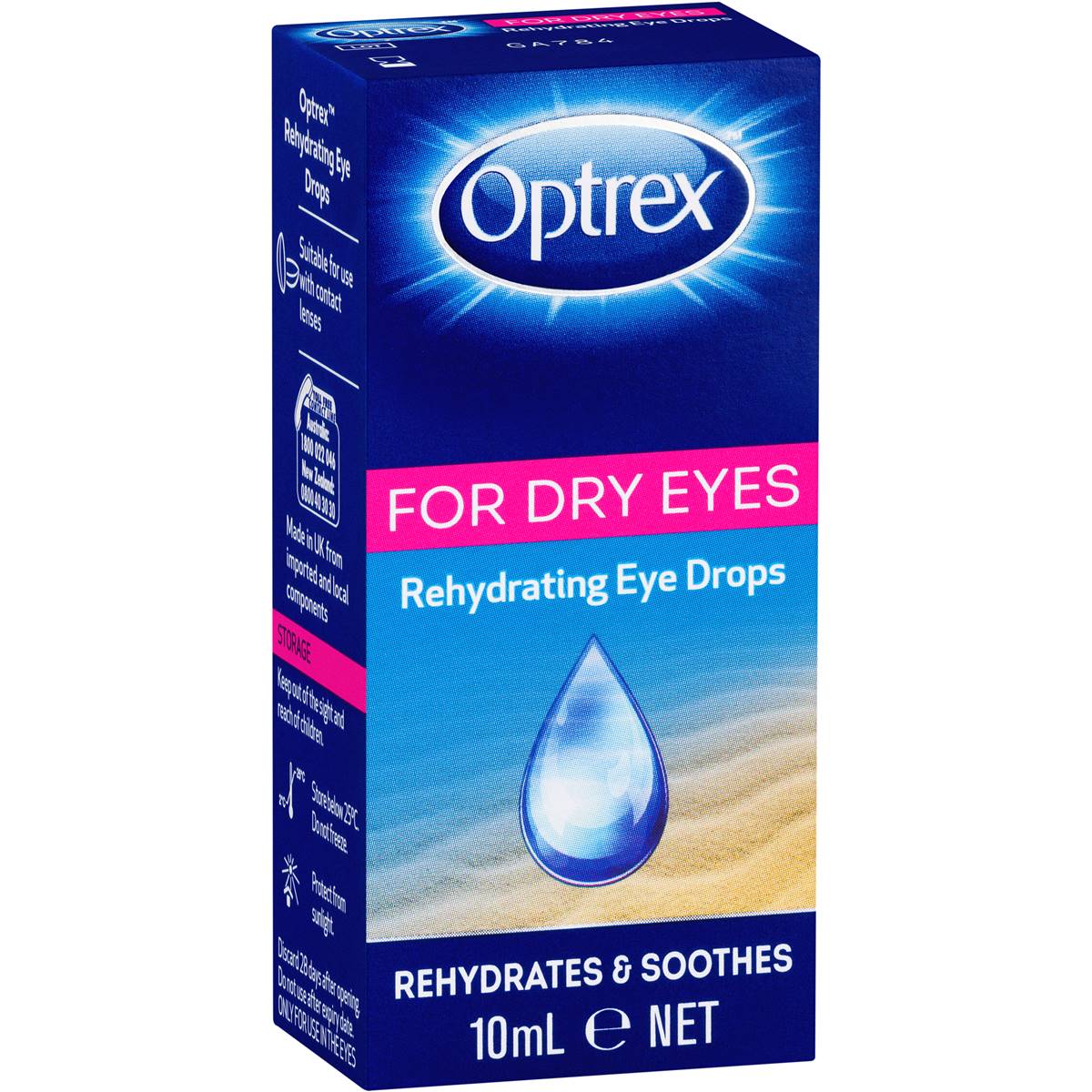 Optrex Advanced Rehydrating Drops For Dry Eyes 10ml | Woolworths