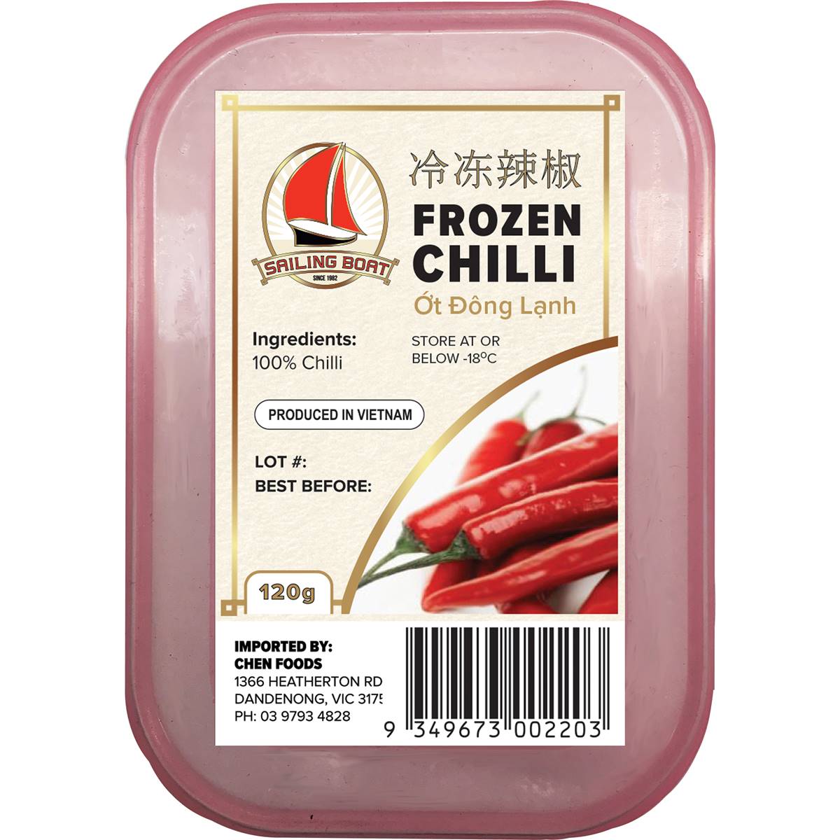 Sailing Boat Frozen Chilli