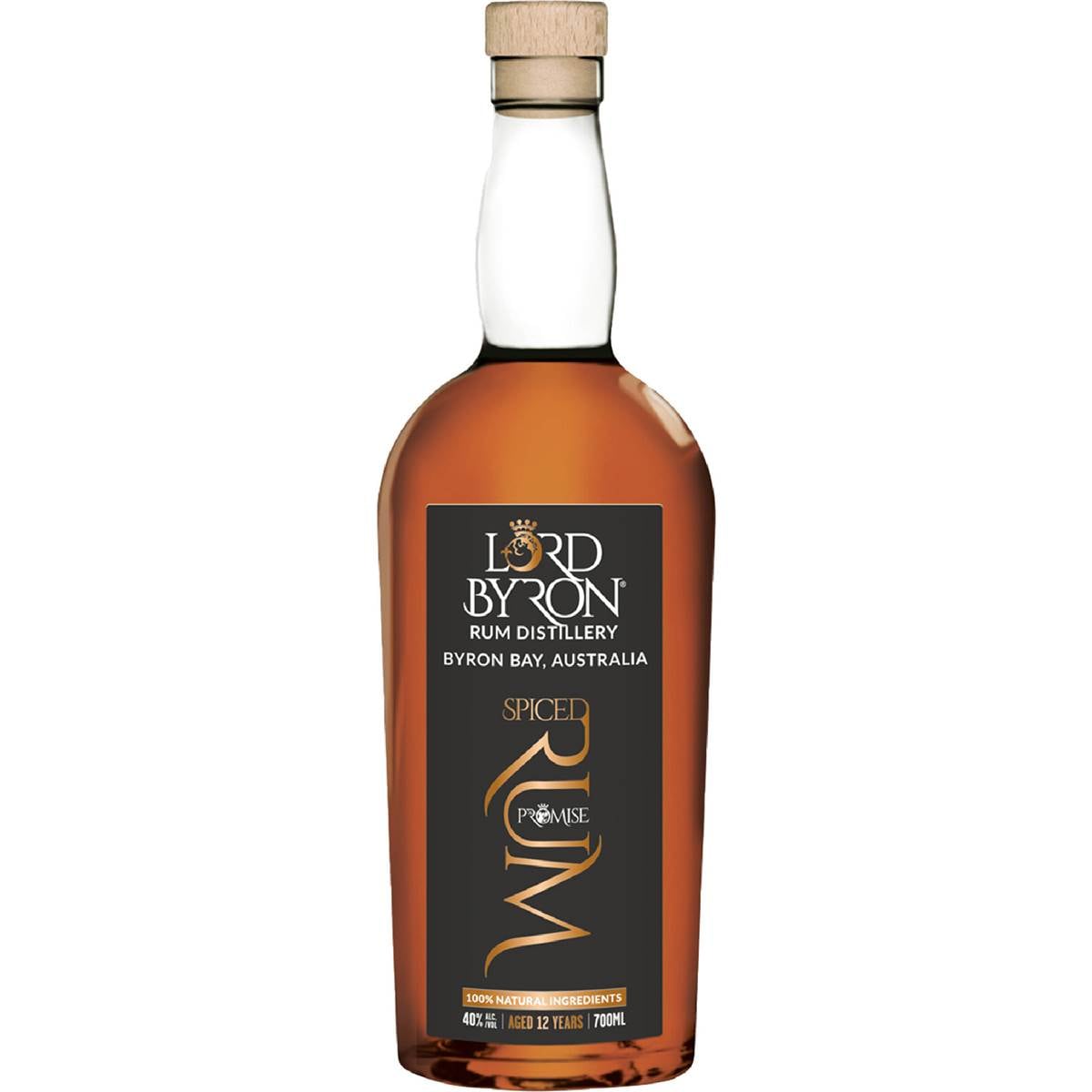 Lord Byron Lord Byron's The Promise 12 Year Old Spiced Rum 700ml | Woolworths