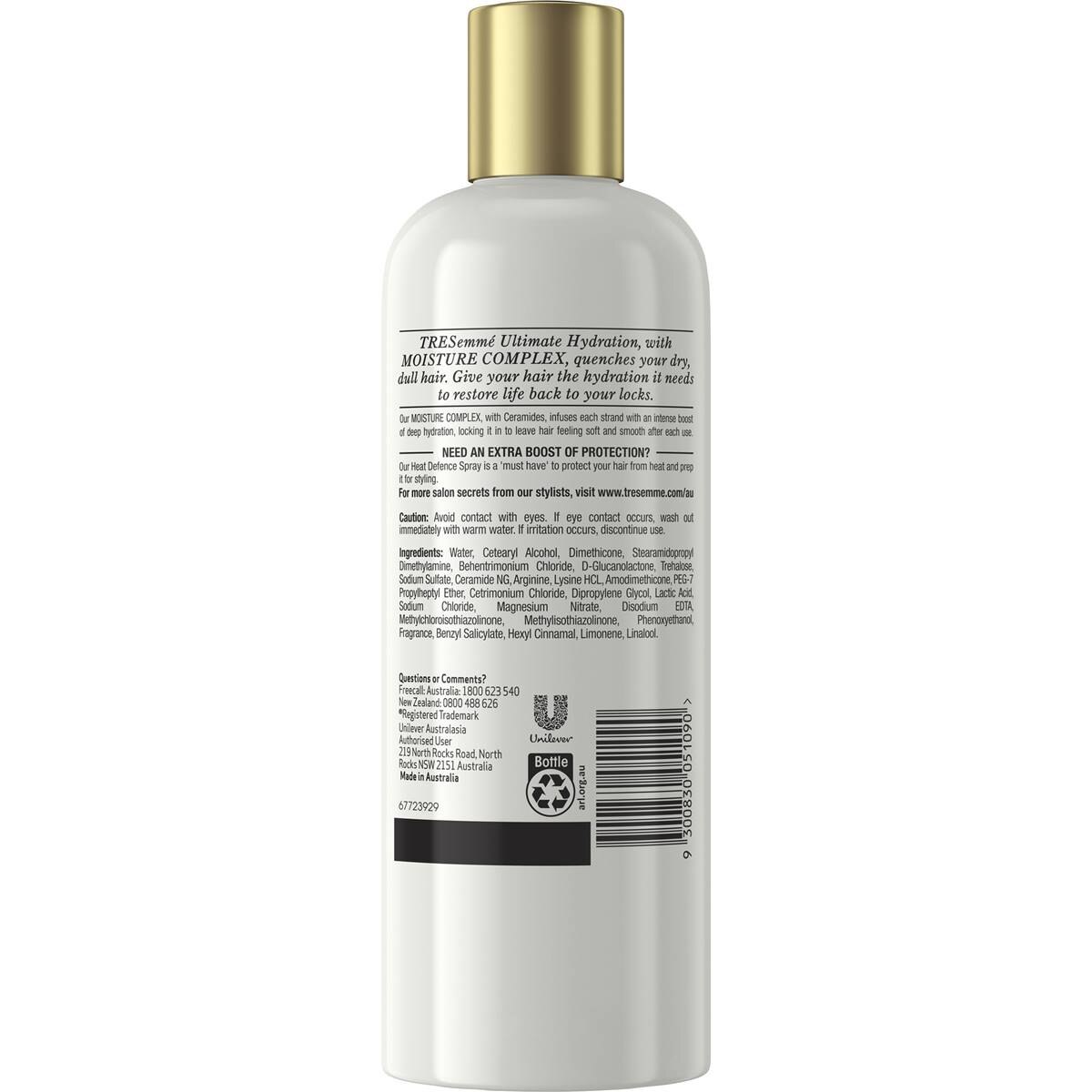 Tresemme Conditioner Ultimate Hydration 350ml 