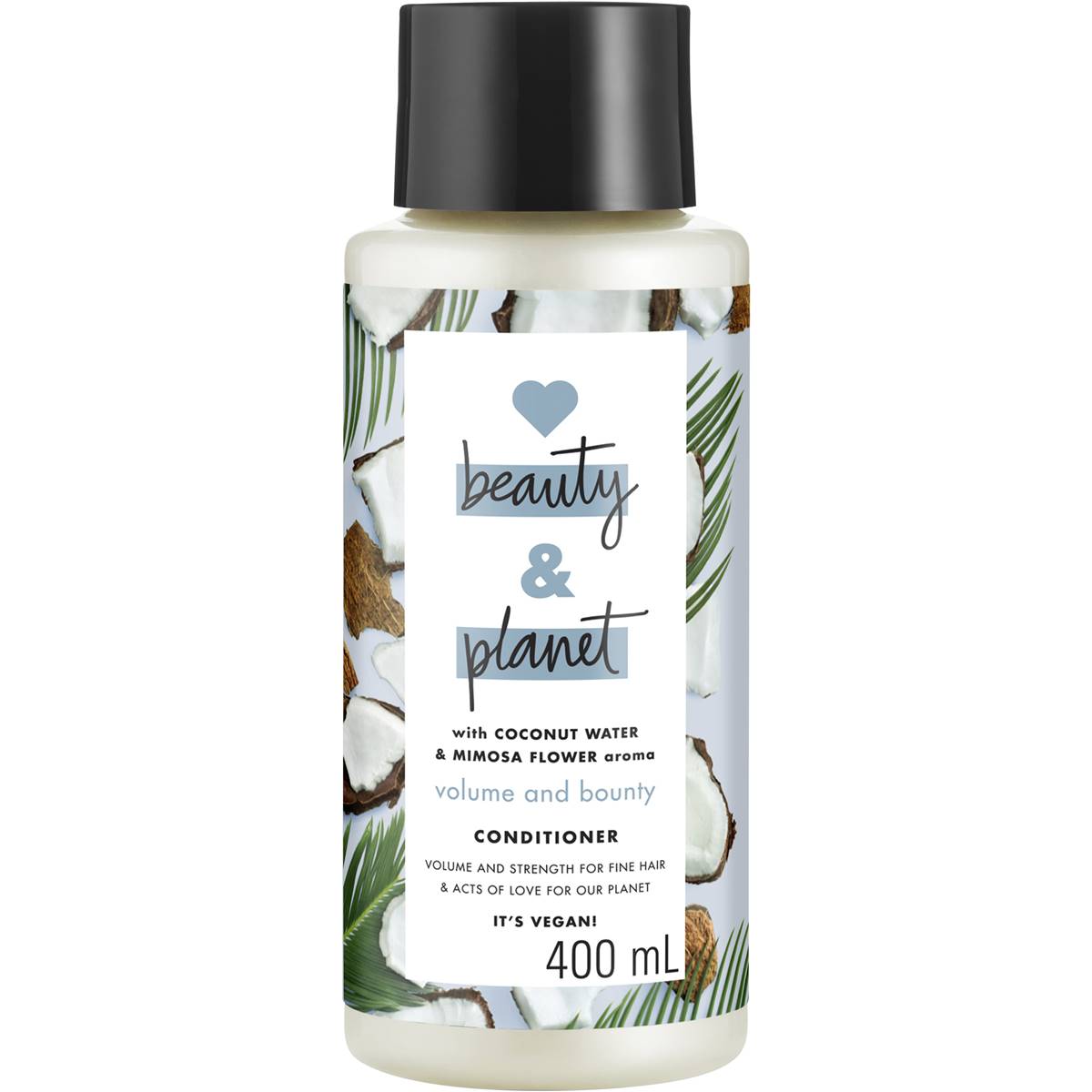 Love Beauty And Planet Conditioner Volume And Bounty 400ml Woolworths