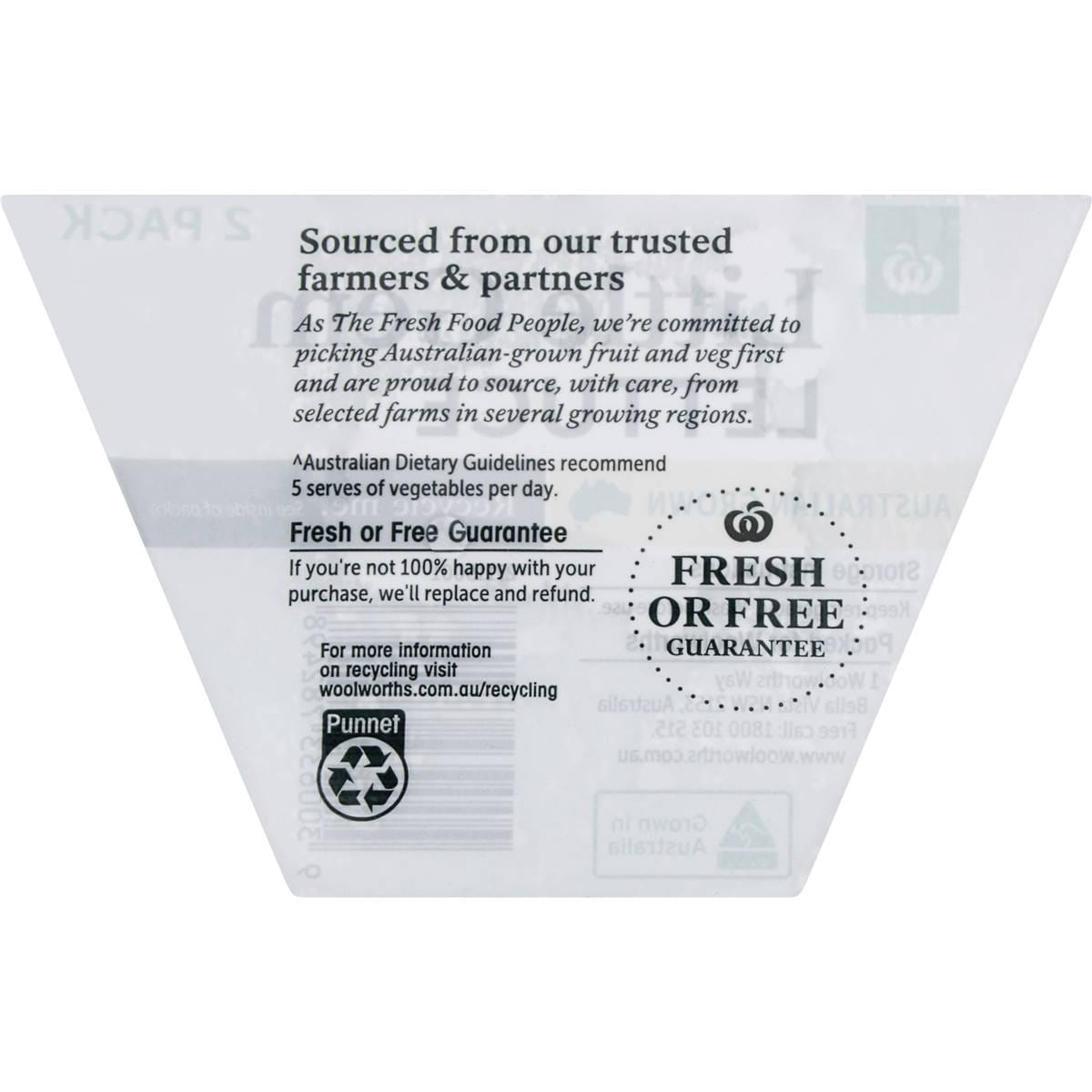 Lettuce Gem 2pk Woolworths