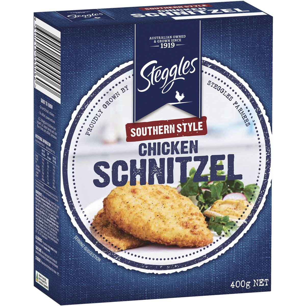 Steggles Breast Schnitzel Southern Style 400g Woolworths