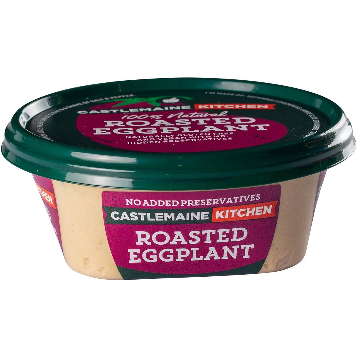 Castlemaine Dips Roasted Eggplant 200g Woolworths