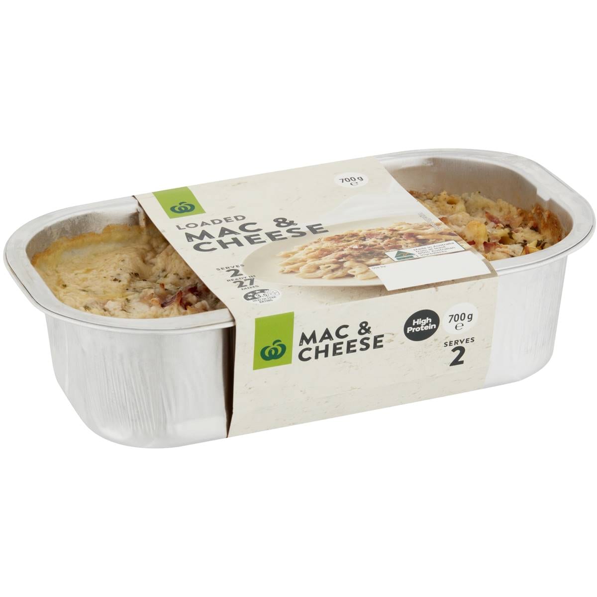 Woolworths Loaded Mac & Cheese Chilled Meal 700g Woolworths