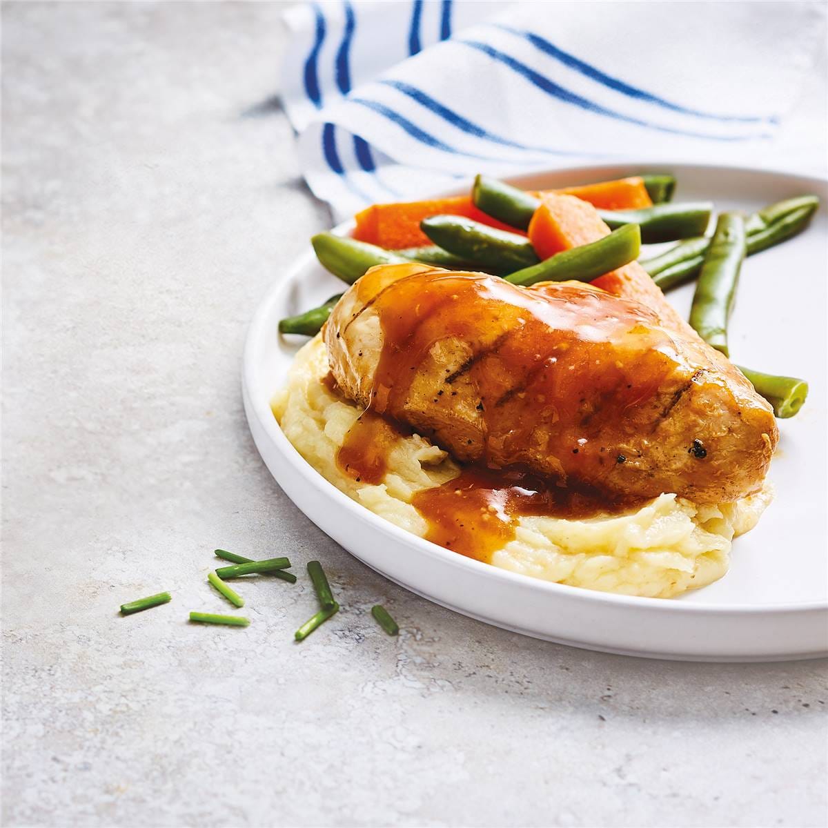 Woolworths Chargrilled Chicken Dinner Chilled Meal 350g Woolworths