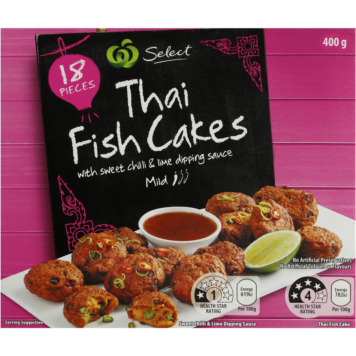 Woolworths Select Thai Fish Cakes 18 Pieces 400g Woolworths