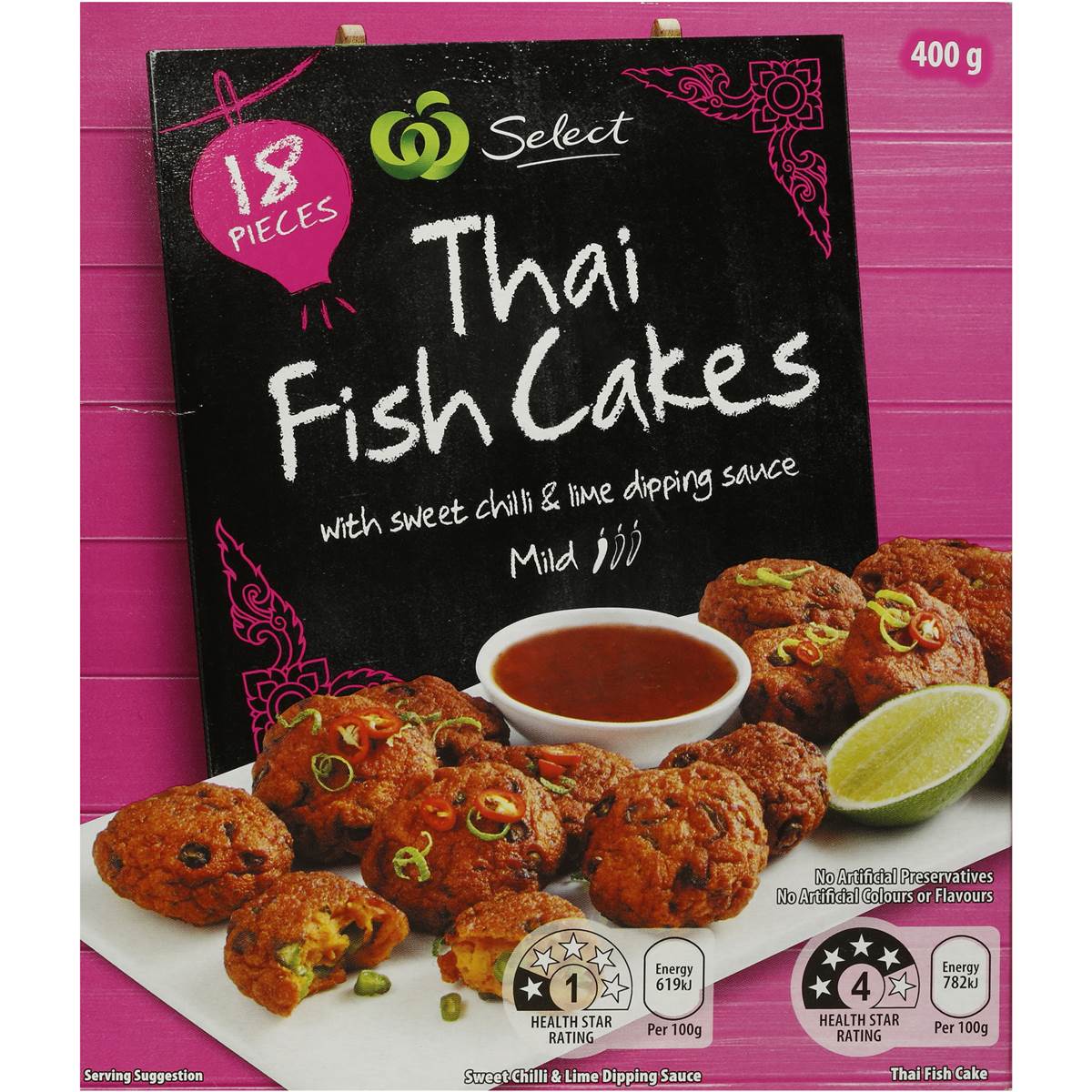 Woolworths Select Thai Fish Cakes 18 Pieces 400g Woolworths