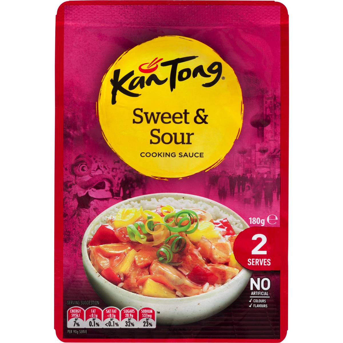 Kan Tong Sauce Sweet & Sour 180g | Woolworths