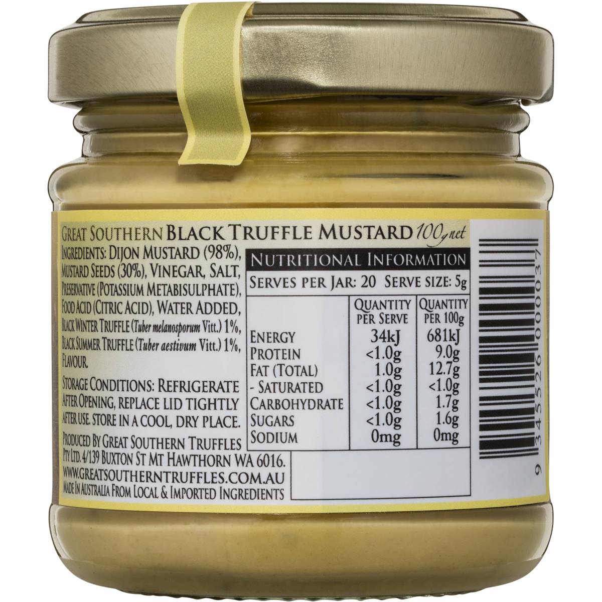 Great Southern Truffle Oil Woolworths
