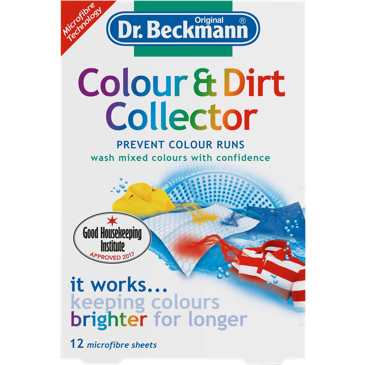 How to use Dr. Beckmann Colour & Dirt Collector Sheets - Dr. Beckmann