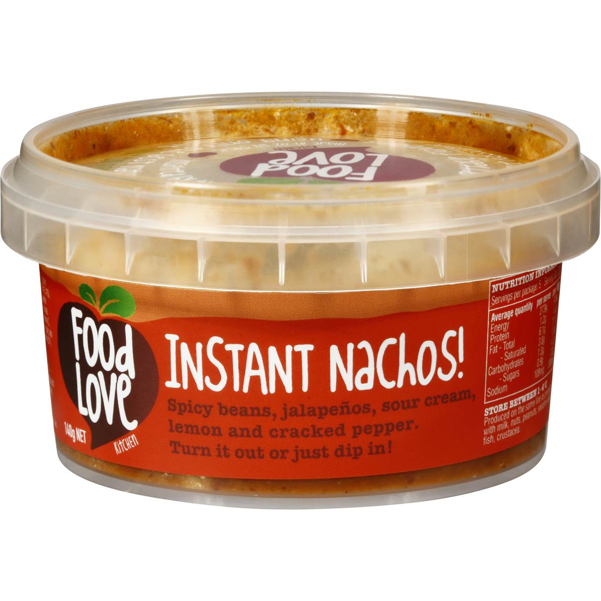 Food Love Kitchen Dip Instant Nachos 150g Woolworths