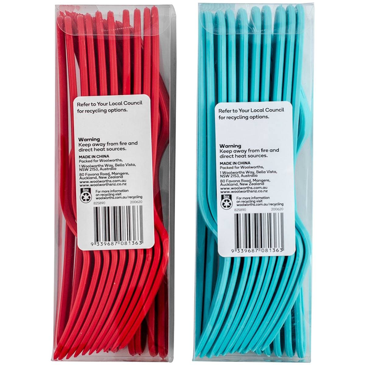 Armada Plastic Forks Assorted 20 Pack Woolworths
