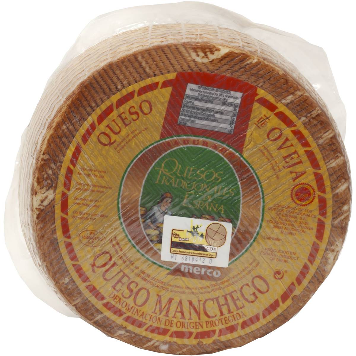 Queso Traditional Manchego 6 Months Per Kg Woolworths
