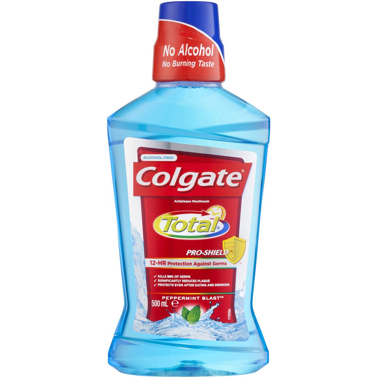 Colgate Total Mouthwash Peppermint 500ml | Woolworths