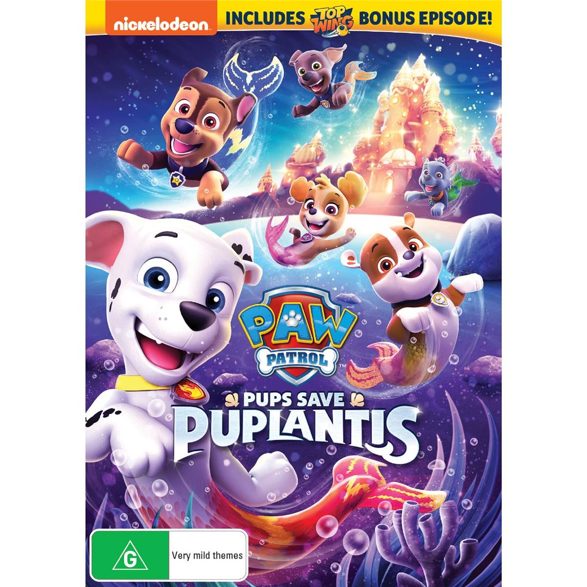 Dvd Paw Patrol Pups Save Puplantis