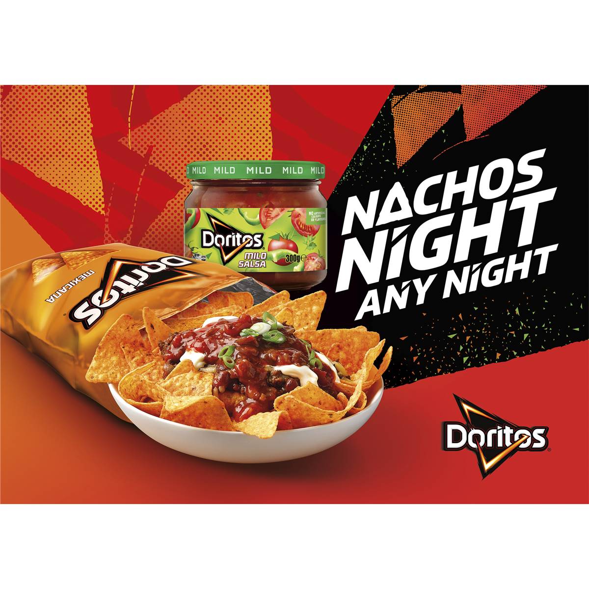Doritos Corn Chips Mexicana Share Pack 170g Woolworths