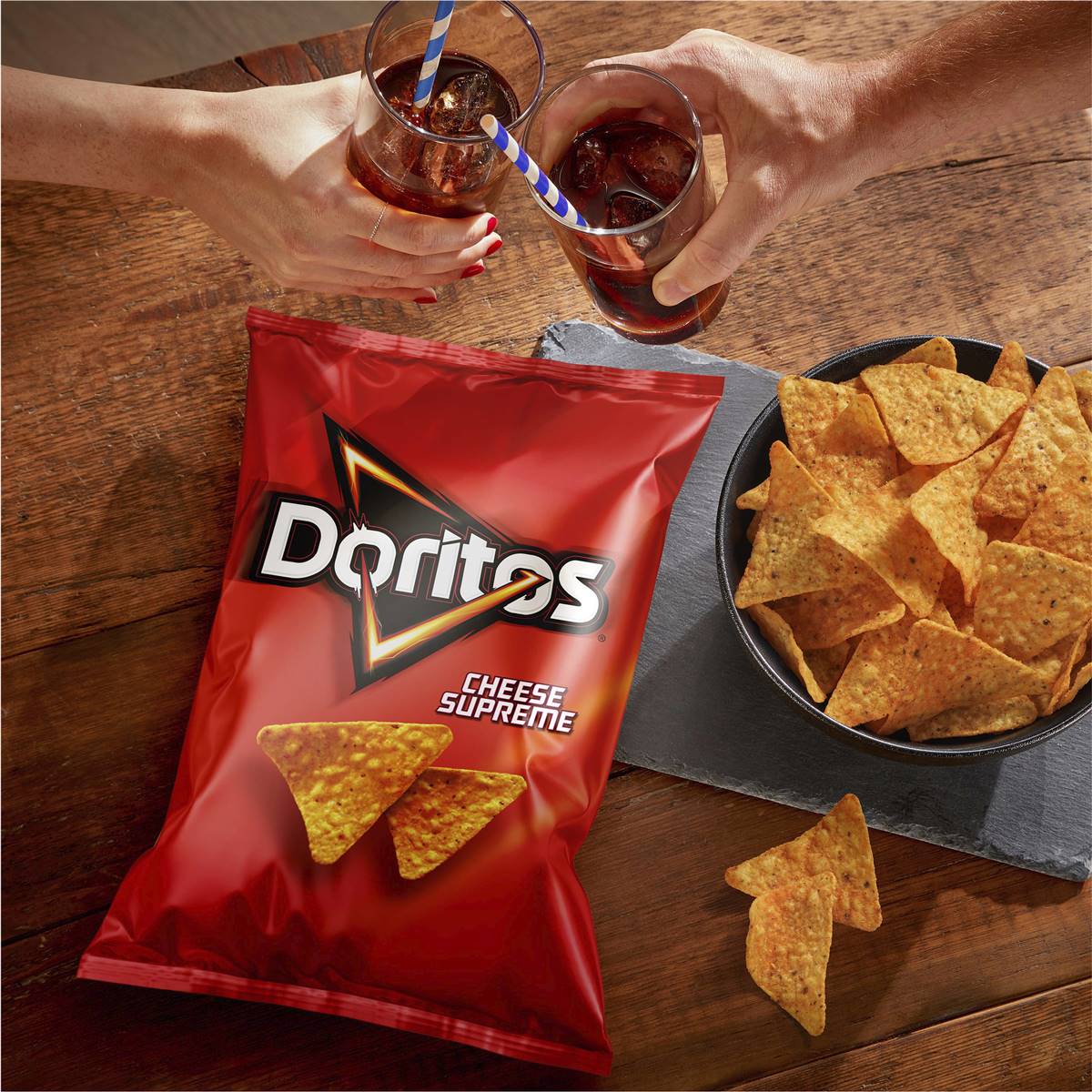 Doritos Corn Chips Cheese Supreme Share Pack 170g | Woolworths