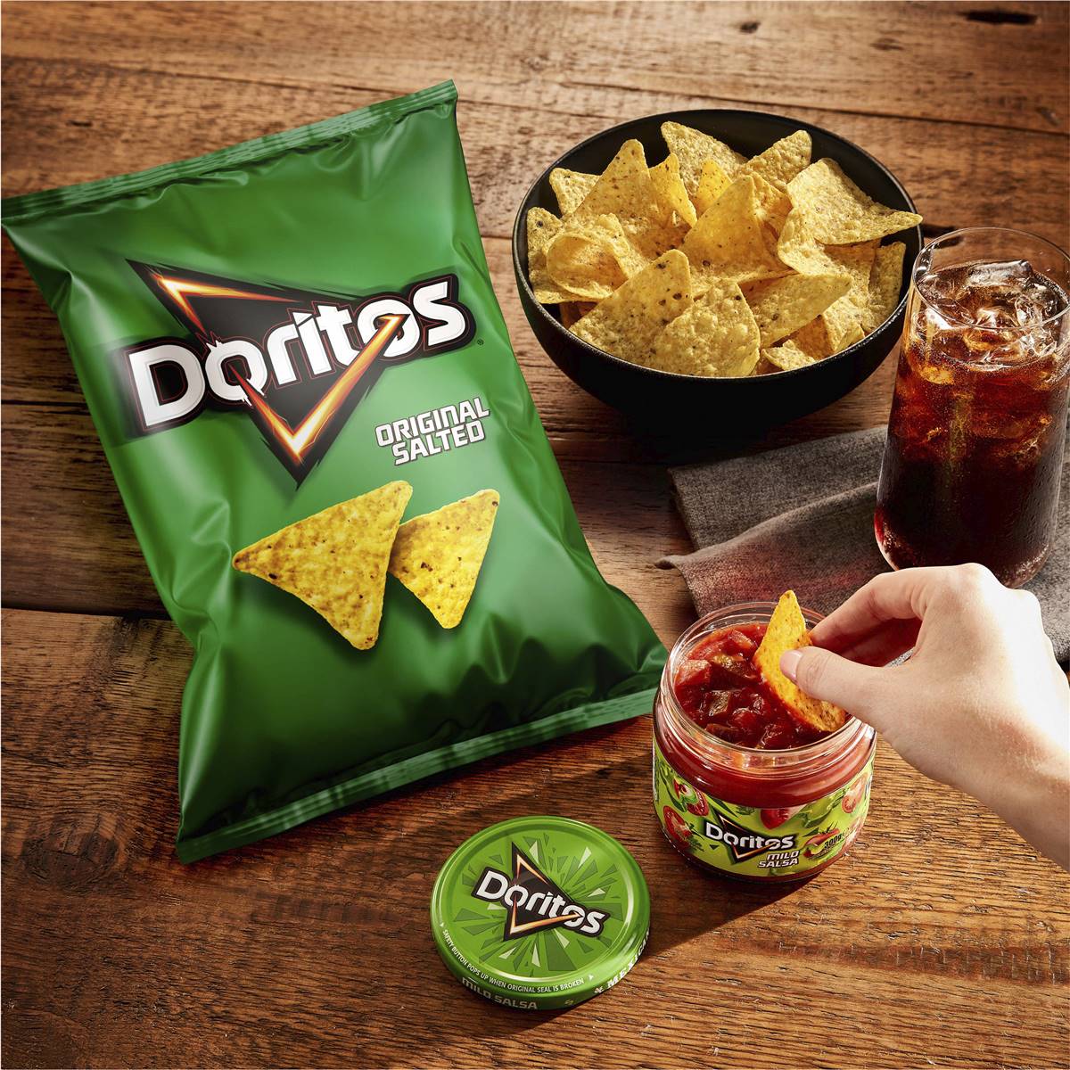 Doritos Corn Chips Original Share Pack 170g | Woolworths