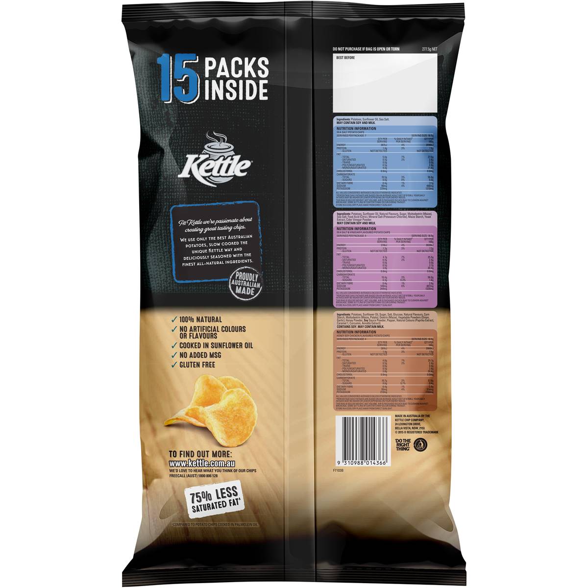Kettle Multipack Variety 15pk Woolworths
