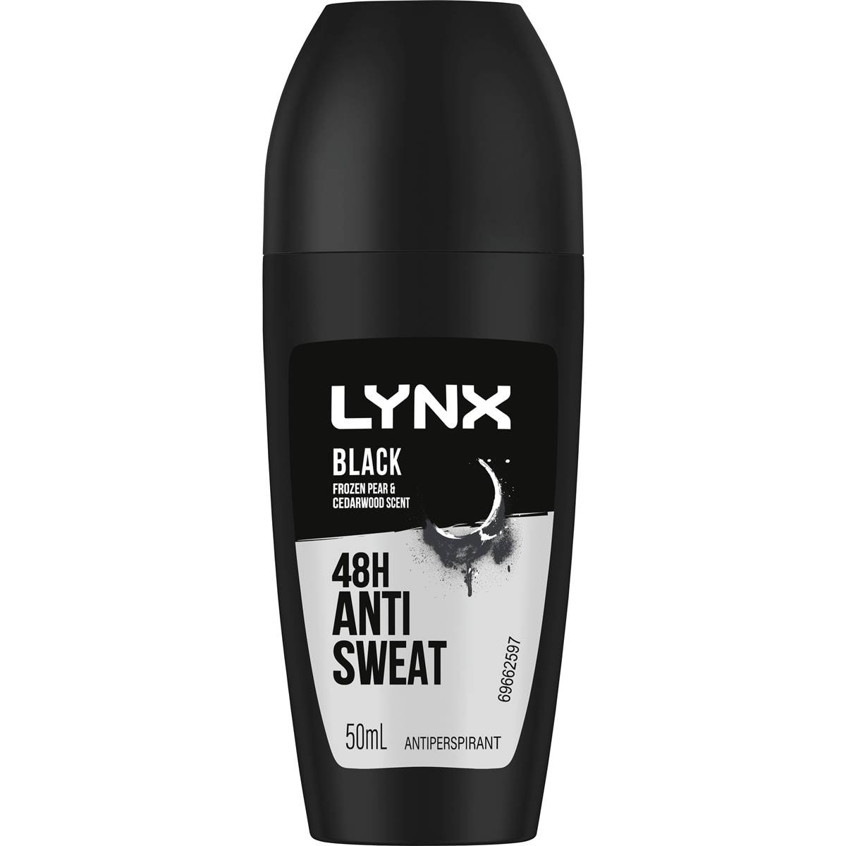 Lynx Antiperspirant Deodorant Black Roll On 50ml Woolworths