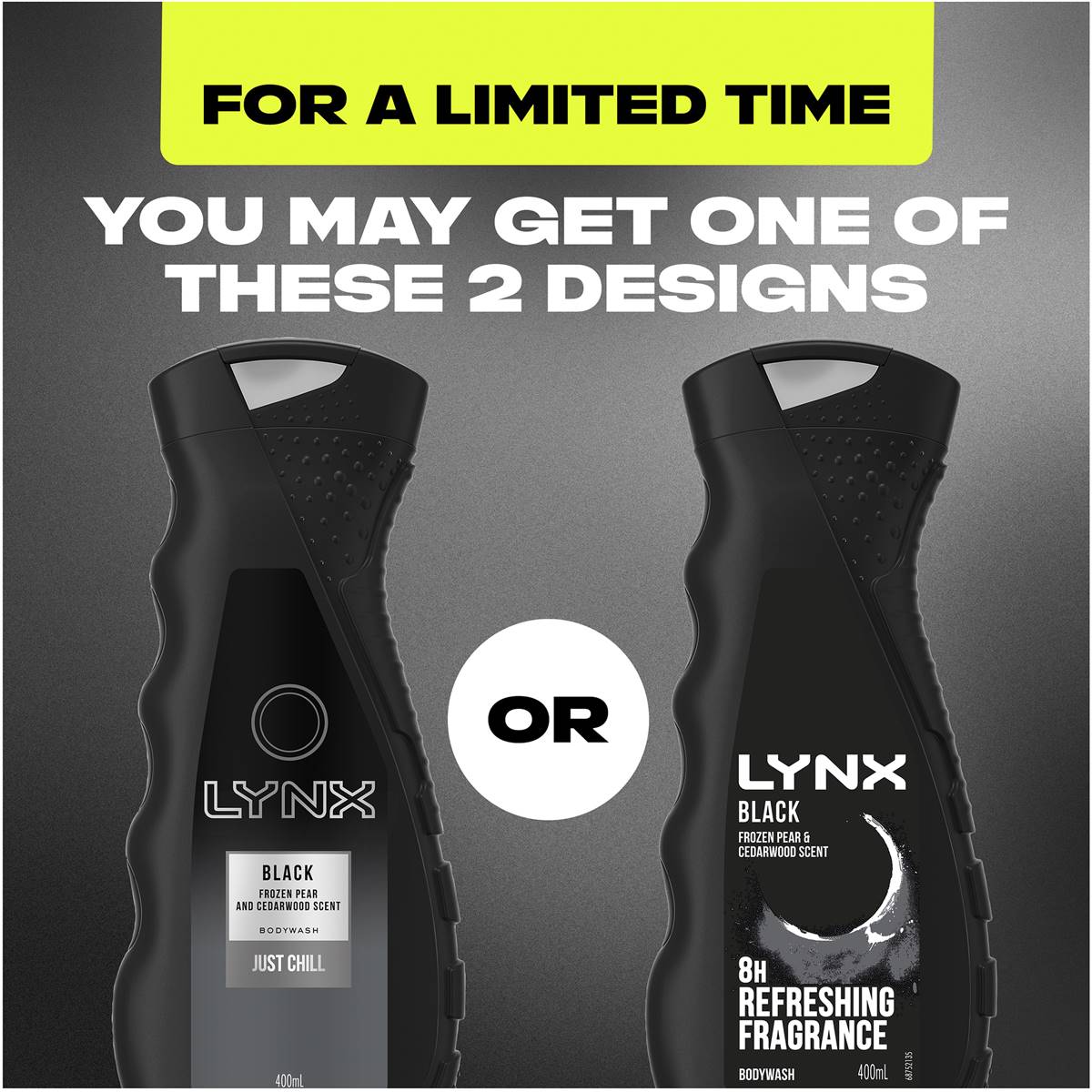 Lynx Black Bodywash For Men Shower Gel 400ml Woolworths