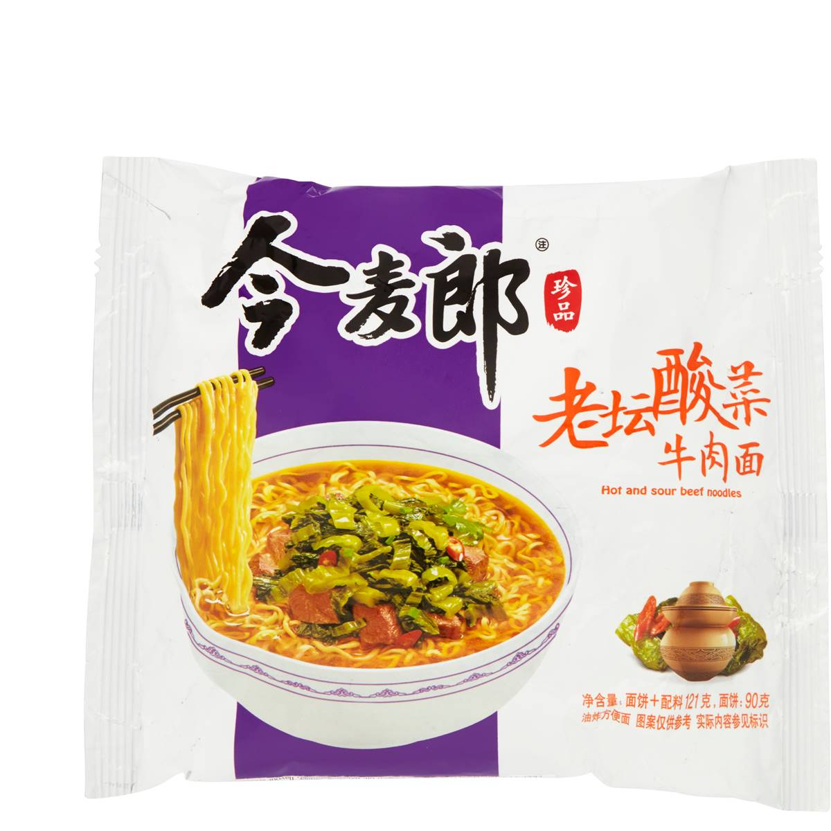 Jinmailang Emperor Noodle Hot & Sour Beef