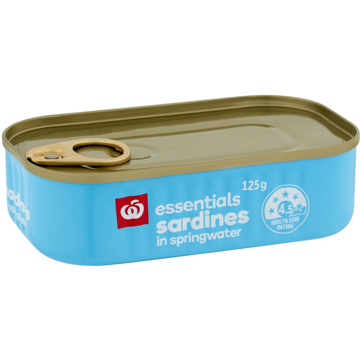 Essentials Sardines In Springwater 125g Woolworths