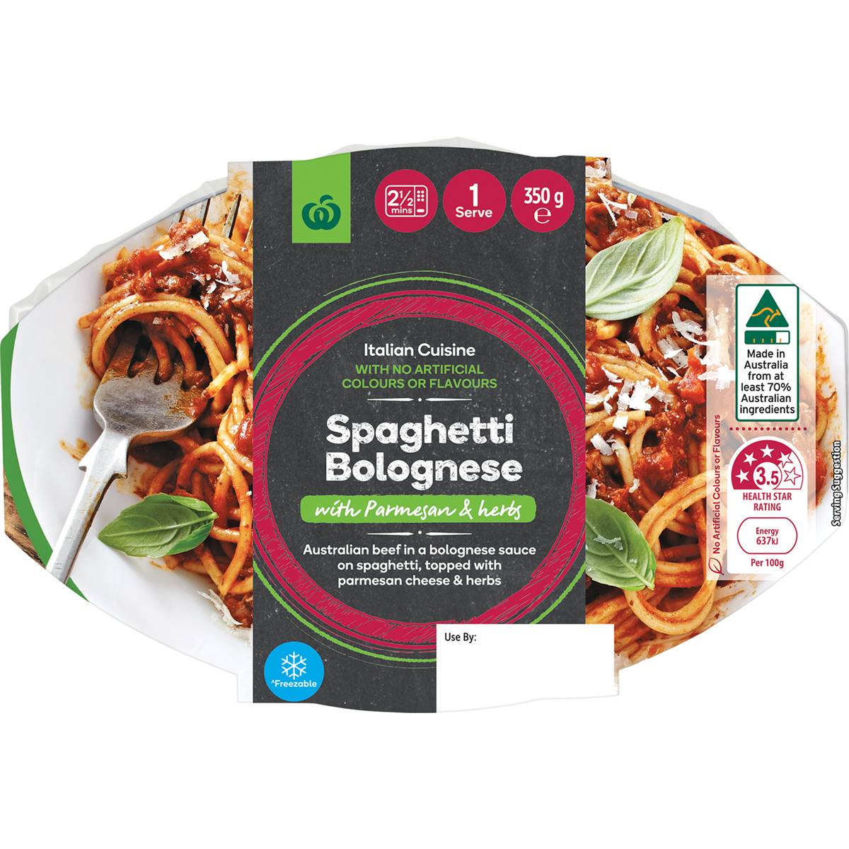 Woolworths Spaghetti Bolognaise