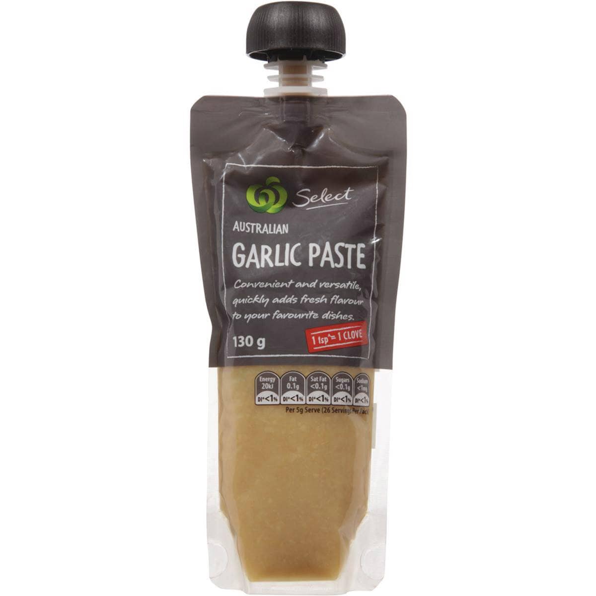 Woolworths Garlic Paste 130g Woolworths