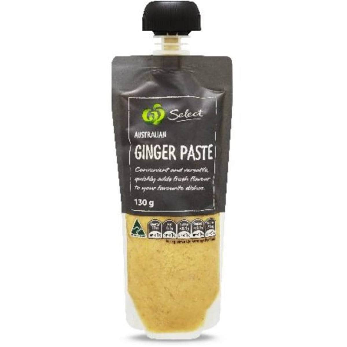 Woolworths Select Ginger Paste 130g Woolworths