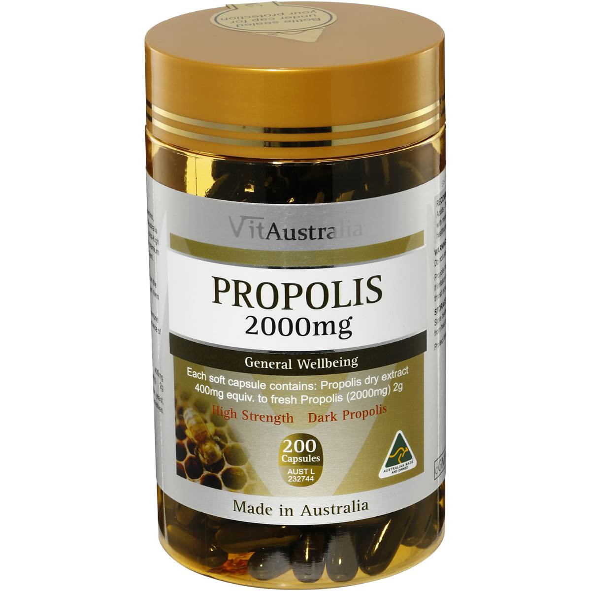 Vitaustralia Propolis 2000mg Capsules 200pk 9316254827371 | eBay