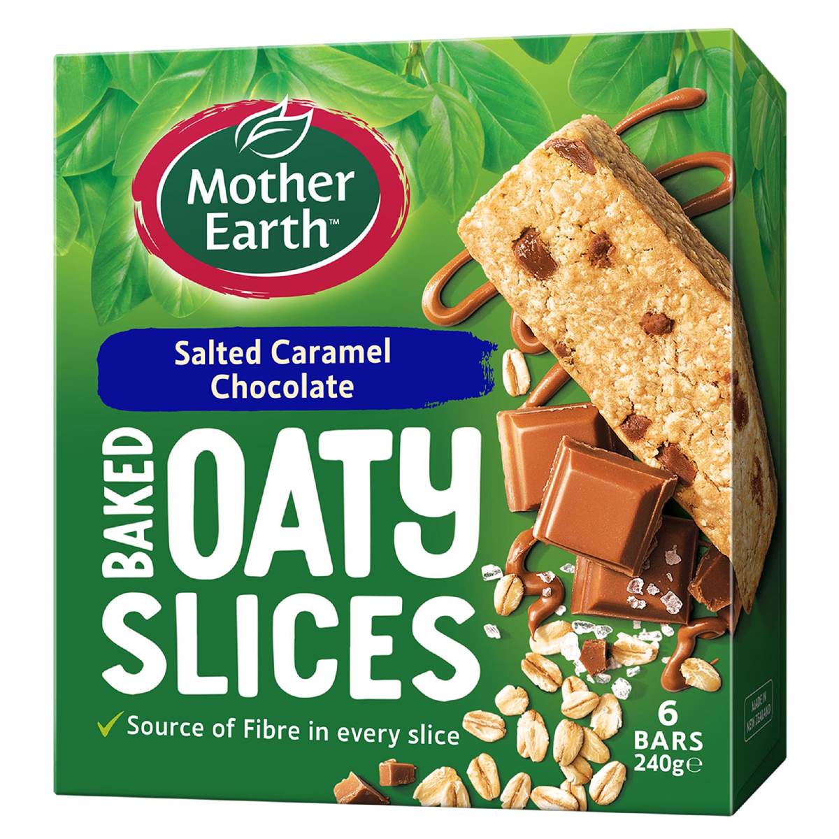 Mother Earth Oaty Slice Salted Caramel