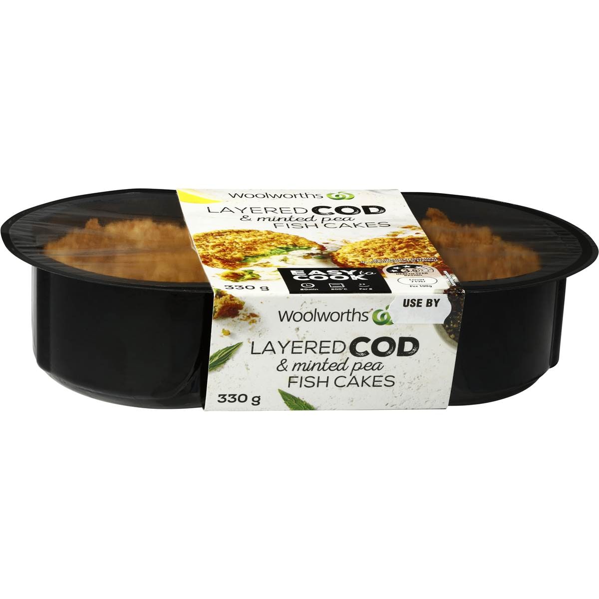 Woolworths Cod Pea Fish Cakes 330g Woolworths