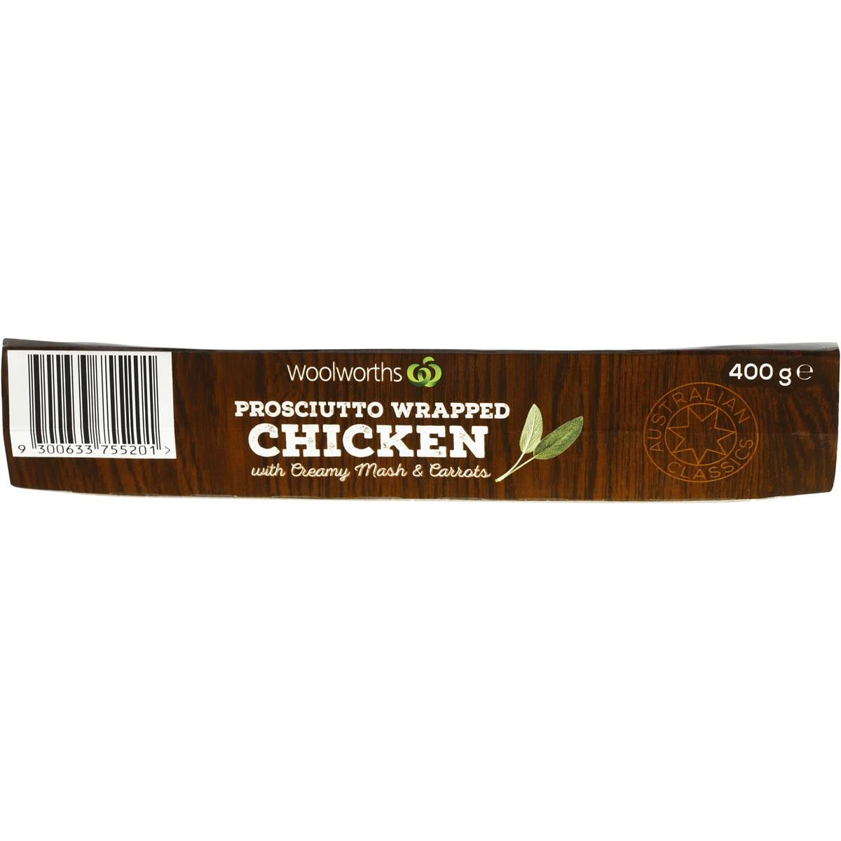 Woolworths Prosciutto Wrapped Chicken 400g Woolworths