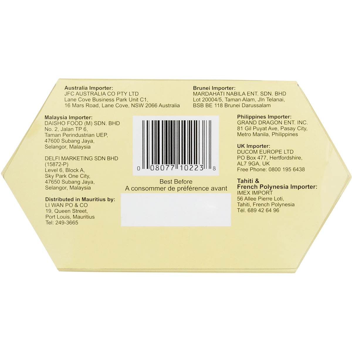 Van Houten Milk Chocolate Drink (28g X Sachets)