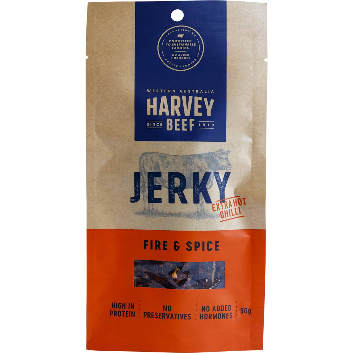 Harvey Beef Beef Jerky Fire & Spice