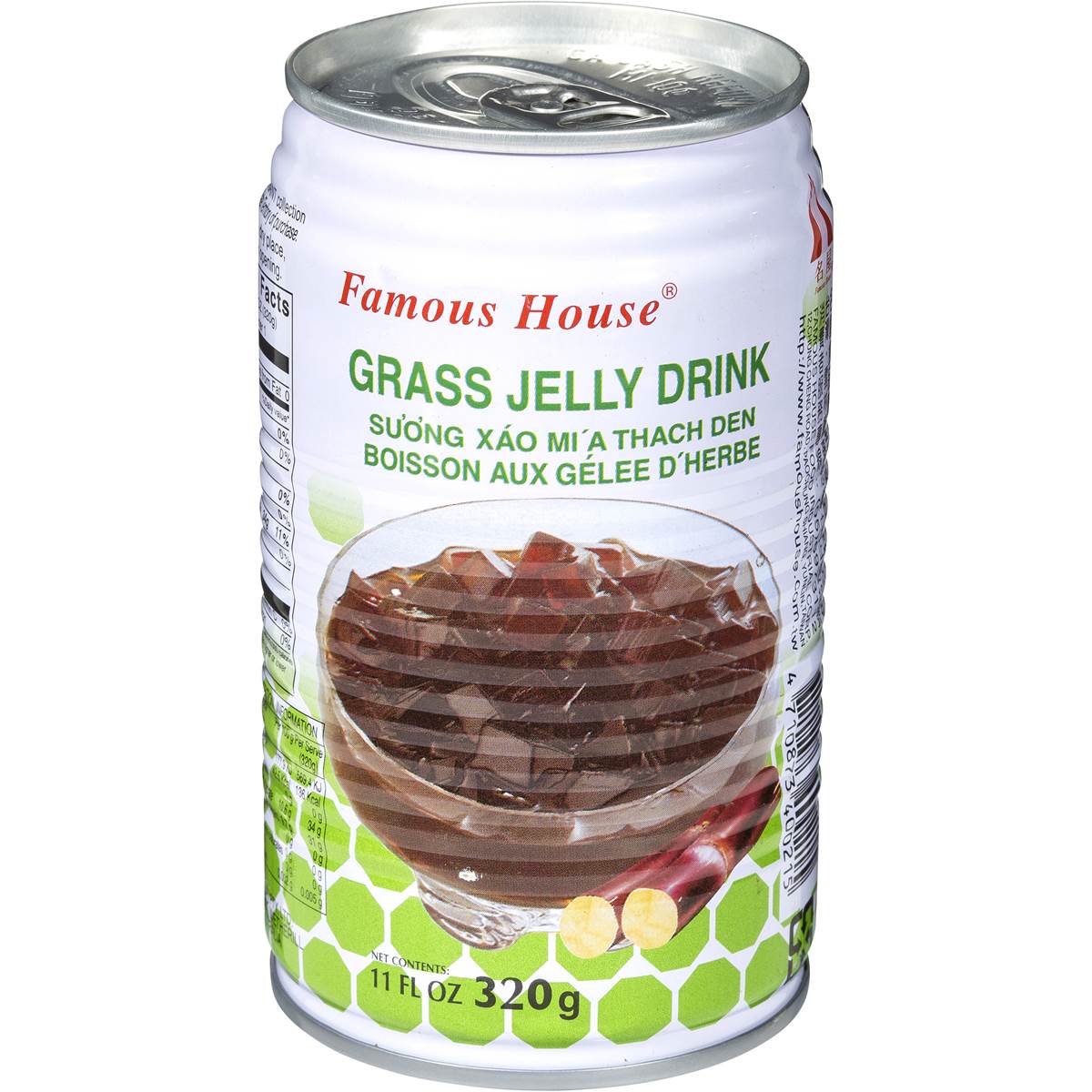 Famous House Grass Jelly Drink 320g Woolworths