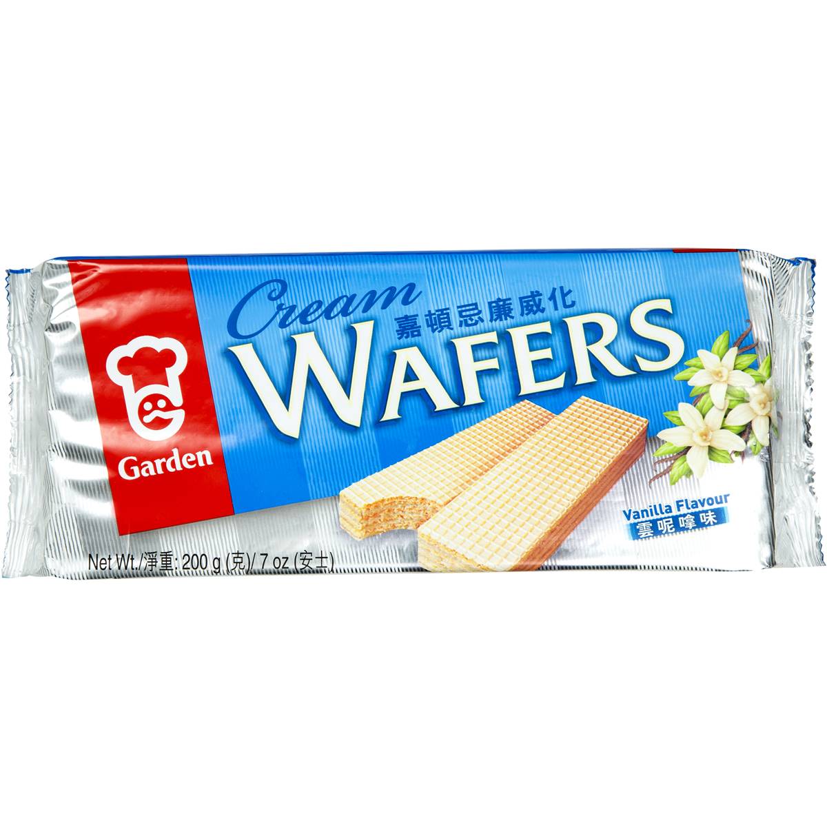 Garden Cream Wafers Vanilla 200g Woolworths