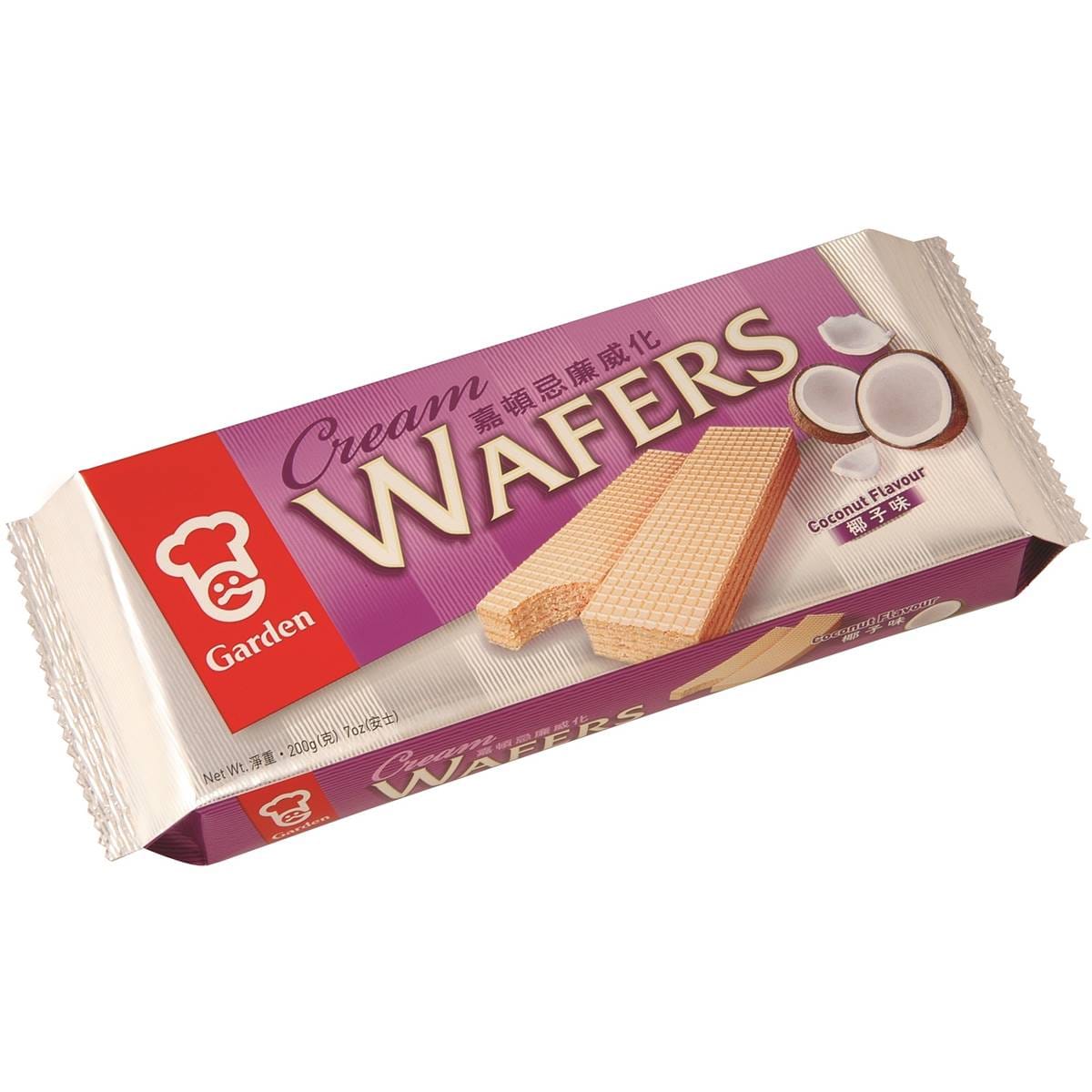 Garden Coconut Cream Wafers 200g Woolworths