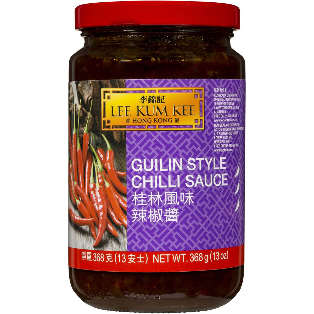 Lee Kum Kee Chili Sauce Guilin 368g Woolworths