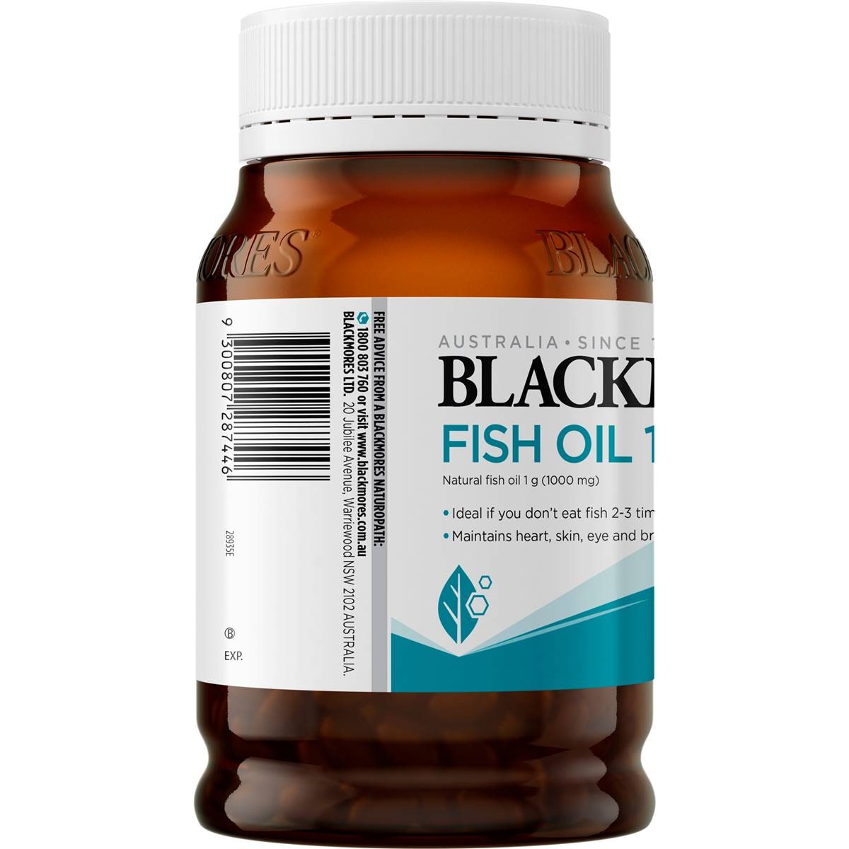 Blackmores Fish Oil 1000mg Omega3 Capsules 200 Pack Woolworths